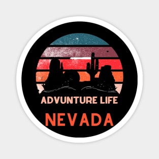 Desert of Nevada adventure Magnet